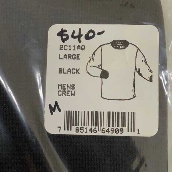 PolarMax BASELAYER CREW TOP (2) - Black - Picture 7 of 8